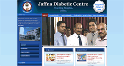 Desktop Screenshot of jaffnadiabeticcentre.org